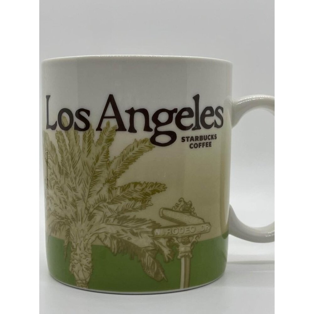 Starbucks Coffee Los Angeles CA California Mug Cup 16oz 2012 Collector Series